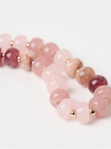 Armband með perlum