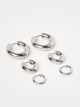 Eyrnalokkar, 3 í pakka