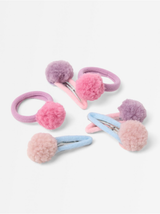 Hárspennur, 6 í pakka