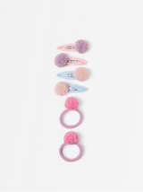 Hárspennur, 6 í pakka