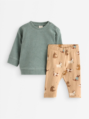 Sett, peysa og sokkabuxur