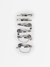 Hárspenur, 6 í pakka