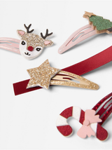 Hárteygjur og spennur, 6 í pakka