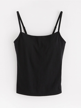 Hlýrabolur með brjóstahaldara