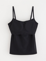 Hlýrabolur með brjóstahaldara