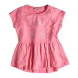 Top with Frill Hem