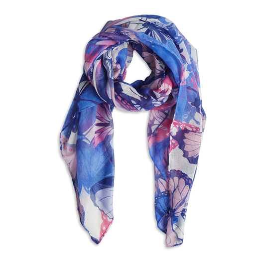 Butterfly Patterned Scarf