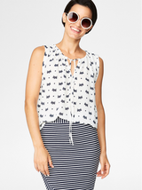 Sleeveless Blouse