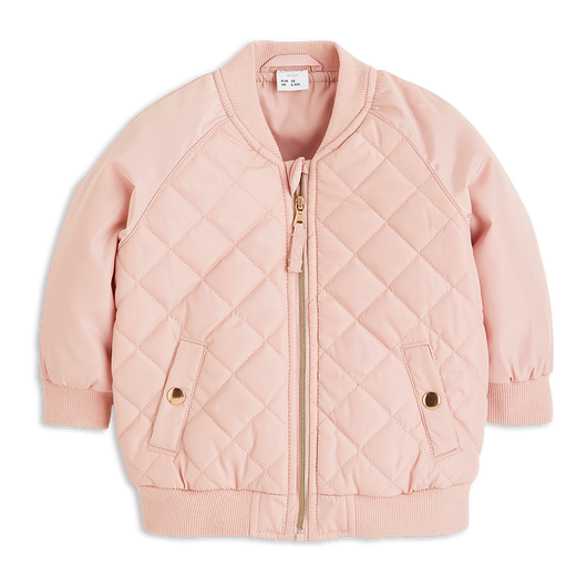 Quilted Bomber Jacket